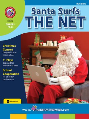cover image of Santa Surfs the Net